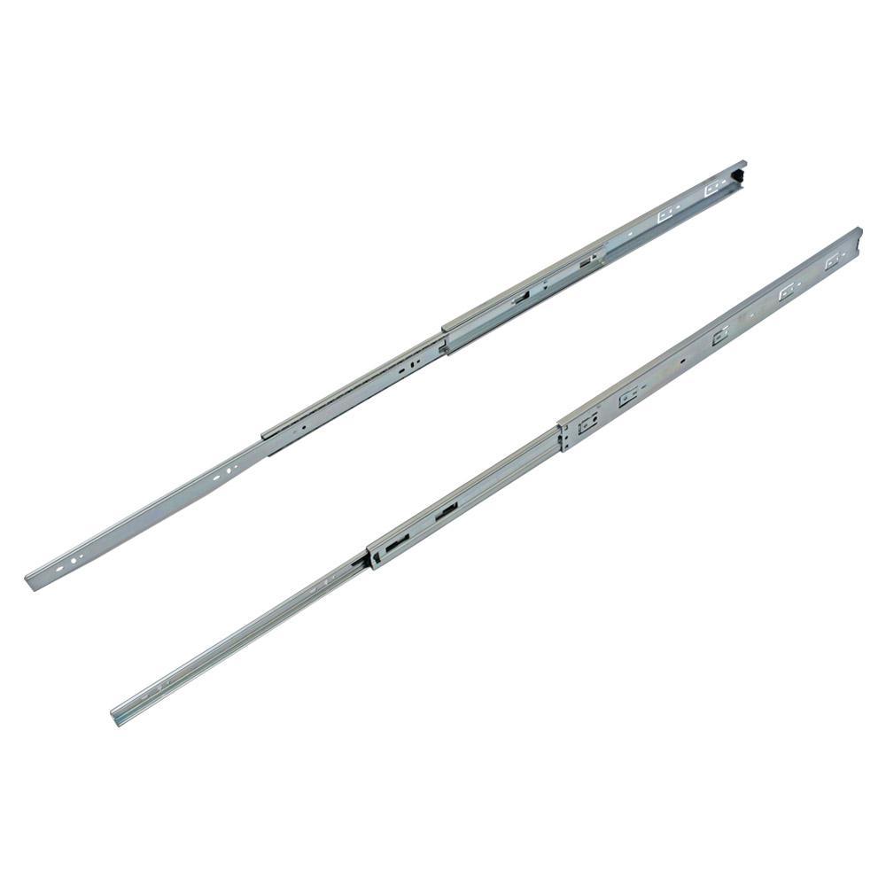 14 in. Side Mount Over Extension Ball Bearing Drawer Slides (15-Pair)