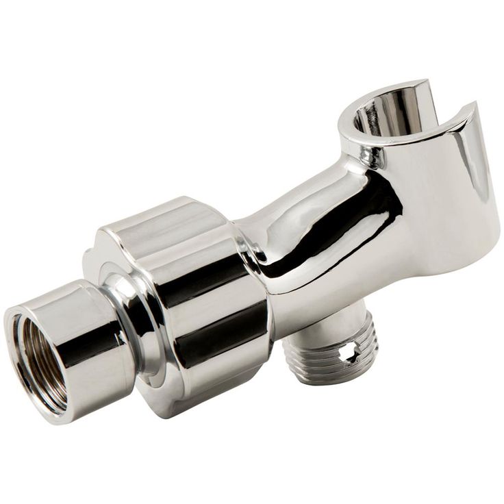 1-Spray 3.3 in. Single Wall Mount Handheld Shower Head in Chrome