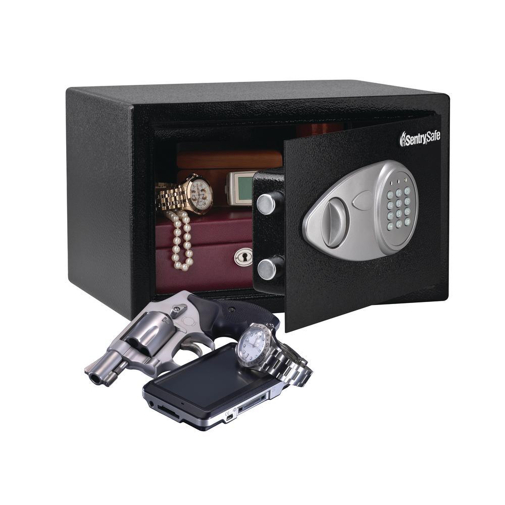 0.5 cu. ft. Electronic Safe with Key Override Lock