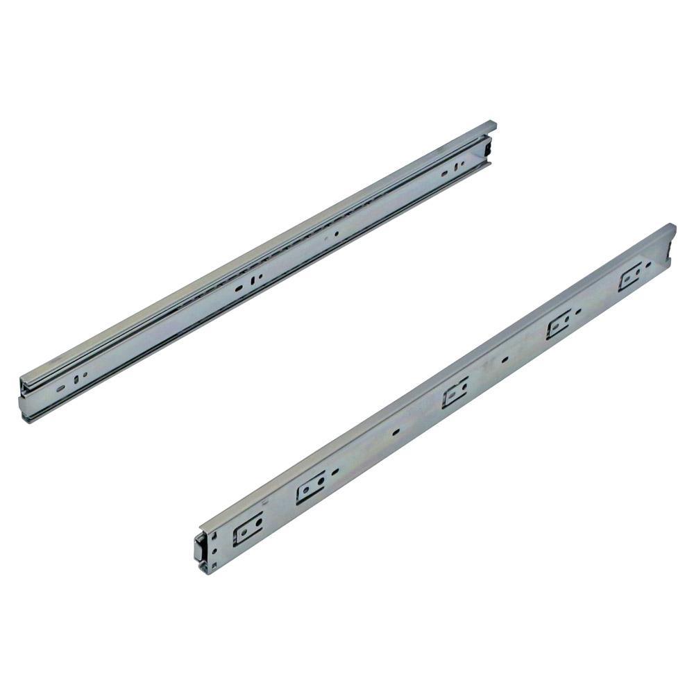 14 in. Side Mount Over Extension Ball Bearing Drawer Slides (15-Pair)