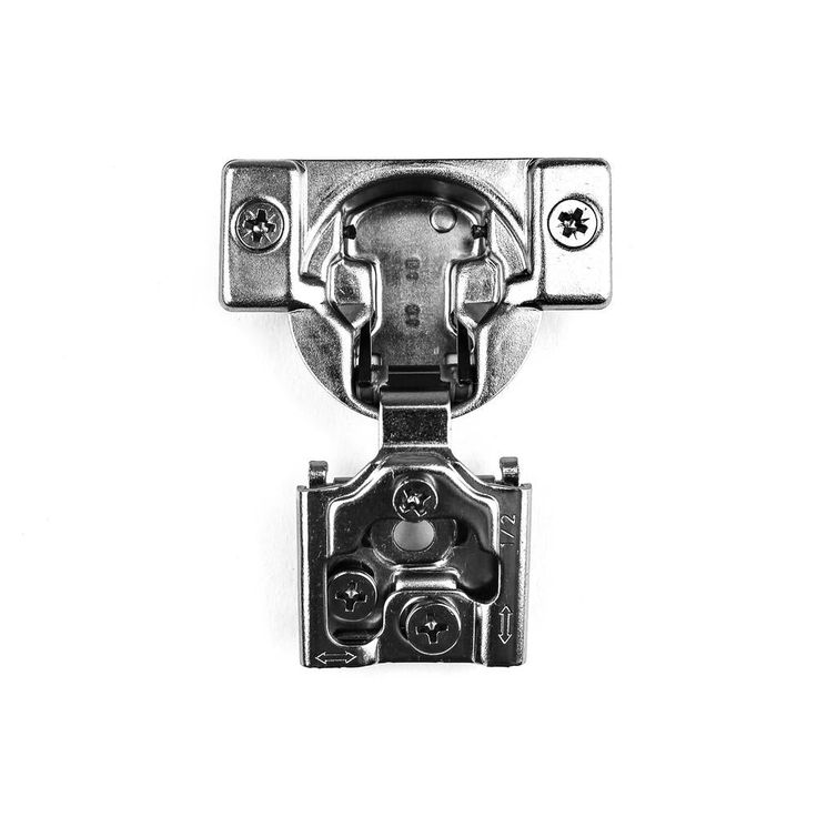 105-Degree 1/2 in. Overlay (35 mm) with Dowel Face Frame Cabinet Hinges with Installation Screws (30-Pairs)
