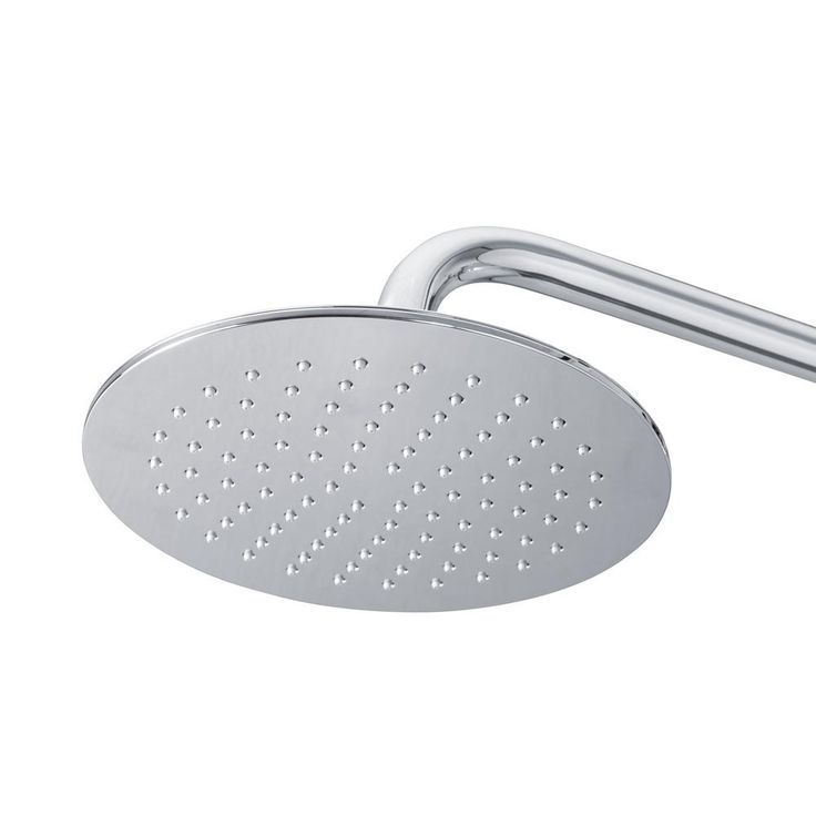 1-spray 8 in. Dual Shower Head and Handheld Shower Head with Waterfall in Chrome