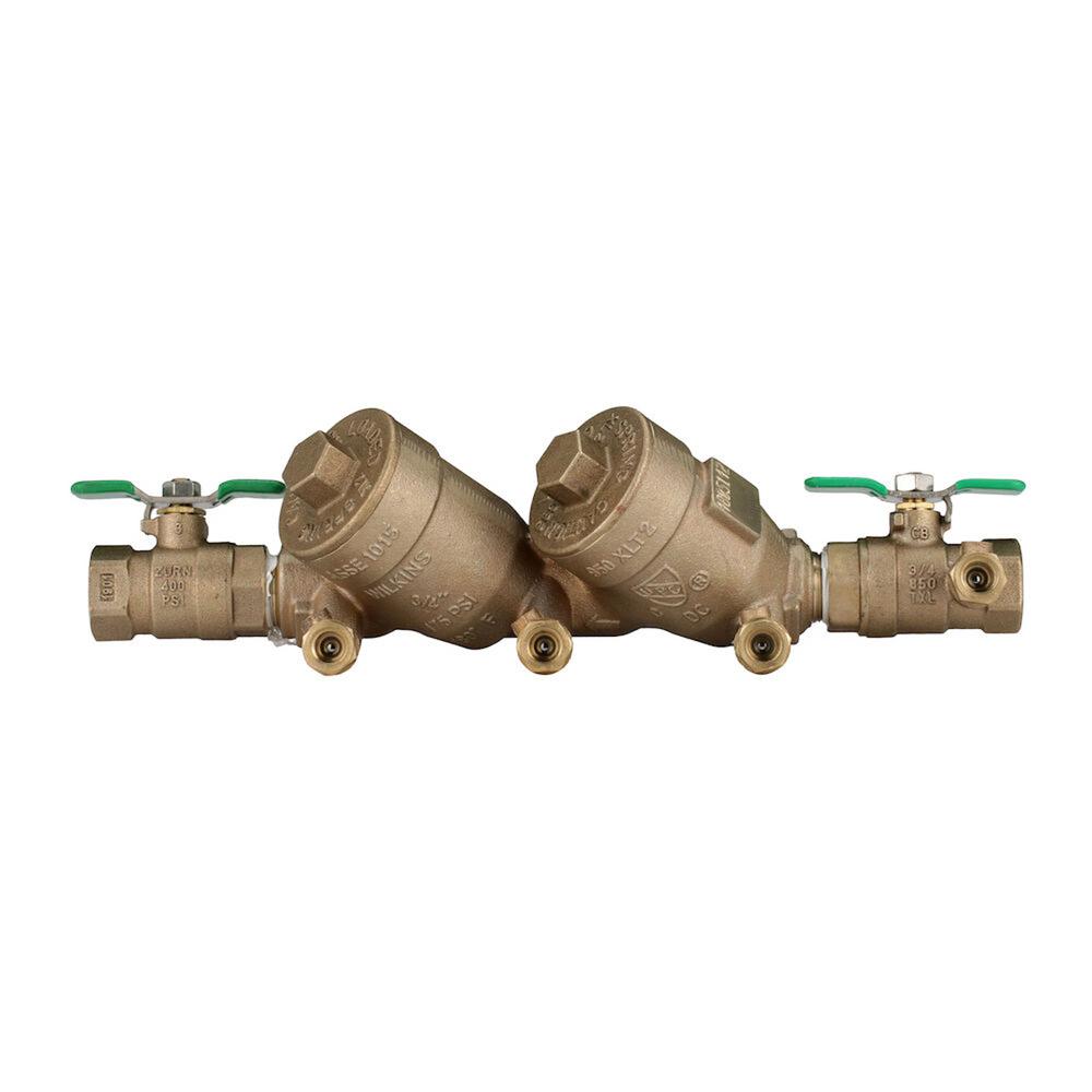 1 in. Lead-Free Double Check Valve Assembly with Top Access Covers