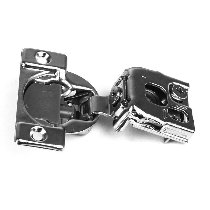 105-Degree 1 in. (35 mm) Overlay Soft Close Face Frame Cabinet Hinges with Installation Screws (15-Pairs)