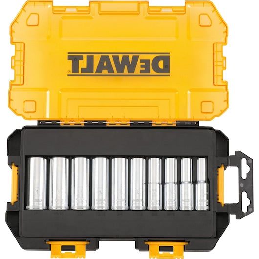 1/2 in. Drive Socket Set (10-Piece)
