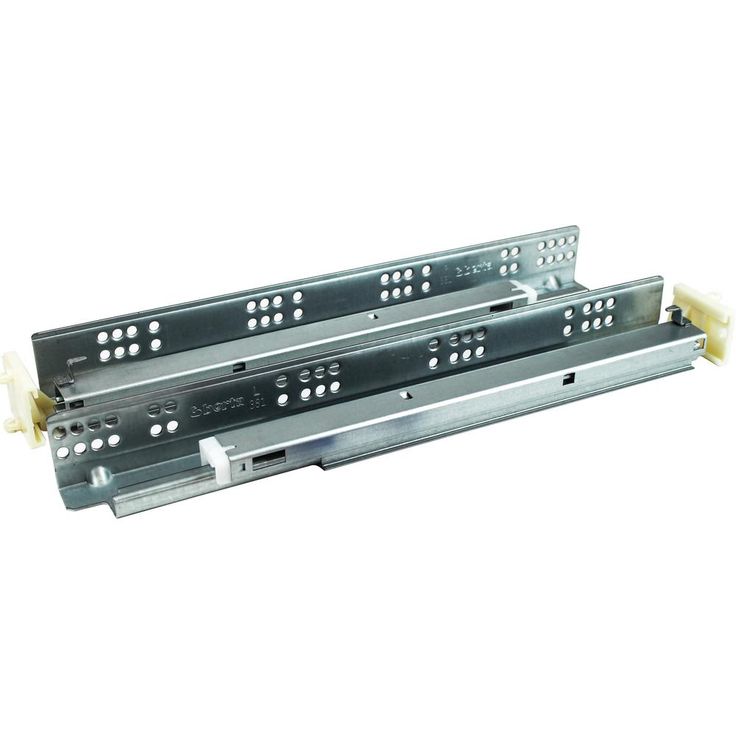 15 in. Soft Close Full Extension Under Mount Cabinet Drawer Slide 100 lbs. (5-Pairs)