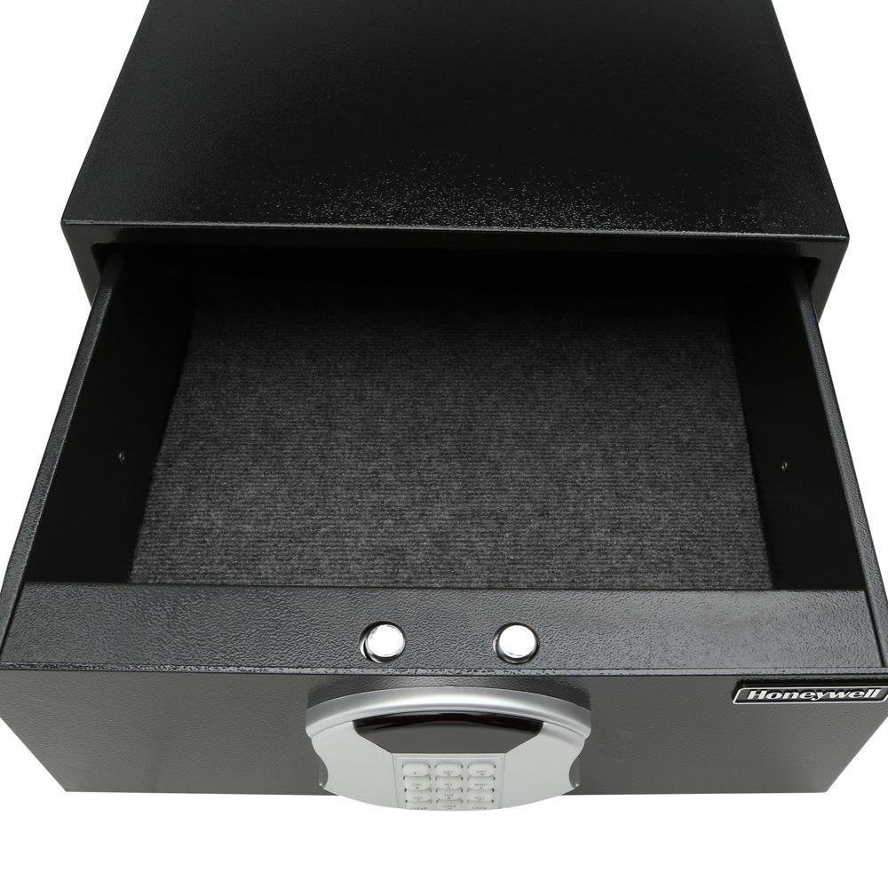 0.74 cu. ft. Low Profile Steel Pull Out Drawer Safe with LED Display and Digital Lock