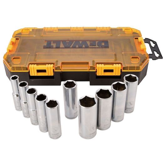 1/2 in. Drive Socket Set (10-Piece)