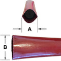 1-1/2 in. Dia x 300 ft. Red PVC 10 Bar High Pressure Lay Flat Discharge and Backwash Hose