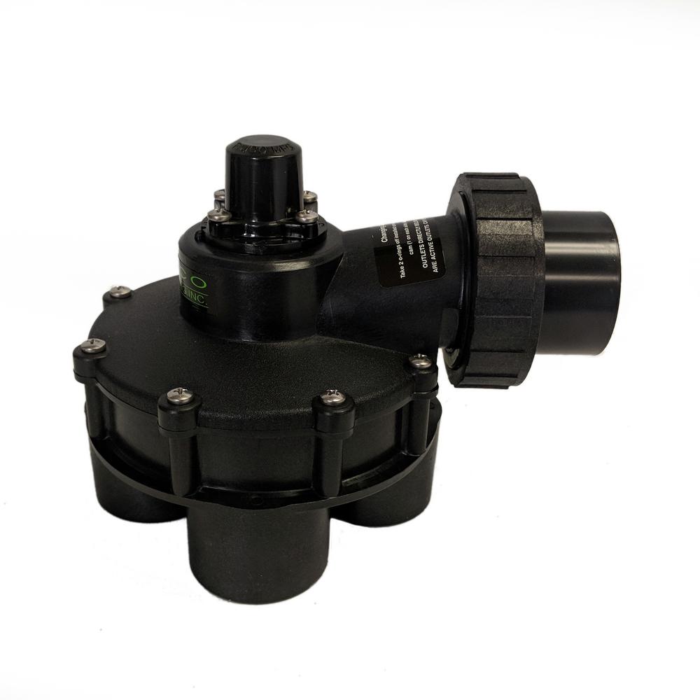 1-1/2 in. Standard 4 Outlet Indexing Valve with 2, 3 and 4 Zone Cams