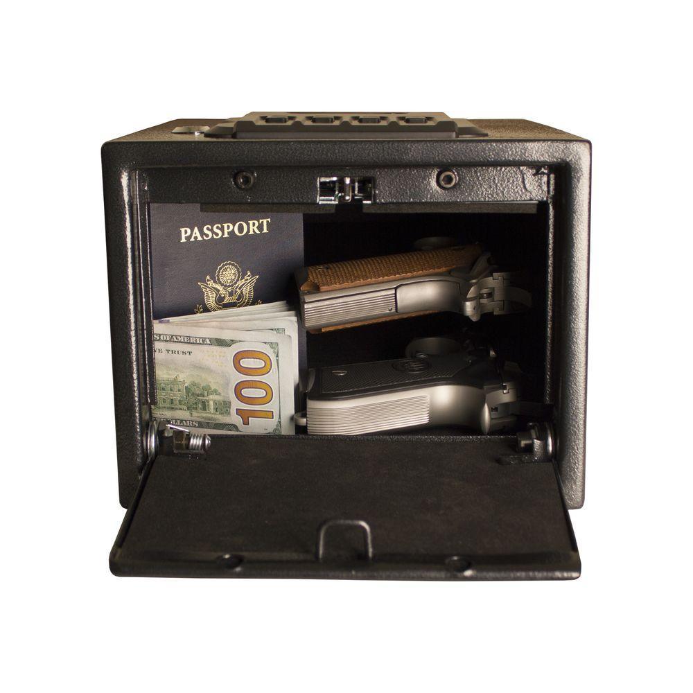 0.24 cu. ft. Quick Access Safe Electronic Lock, Black