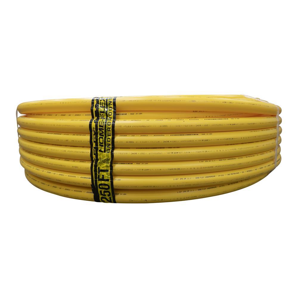 1-1/2 in. IPS x 100 ft. DR 11 Underground Yellow Polyethylene Gas Pipe