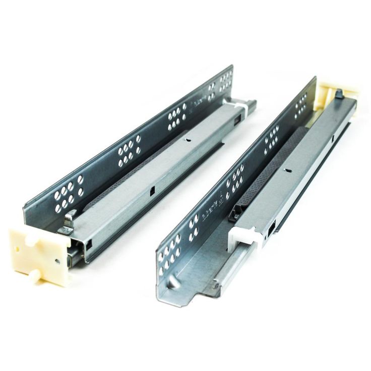 15 in. Soft Close Full Extension Under Mount Cabinet Drawer Slide 100 lbs. (5-Pairs)