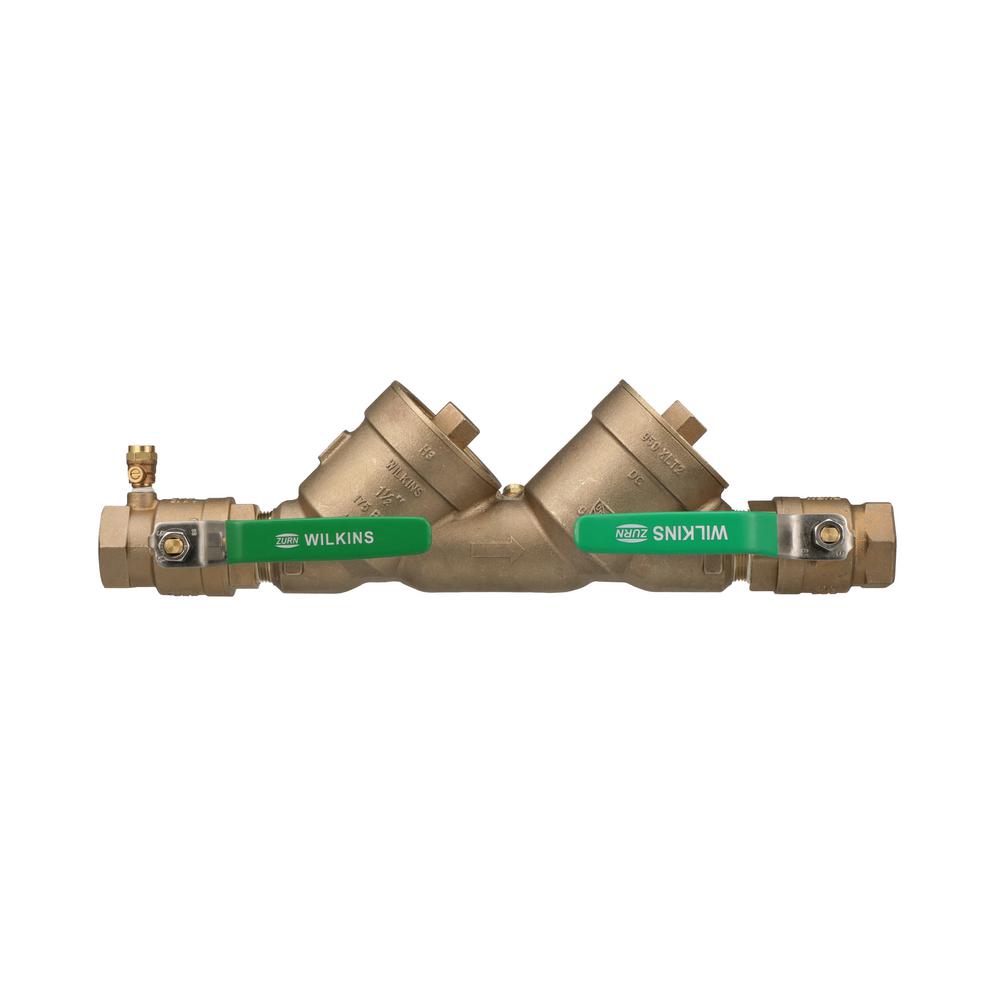 1 in. Lead-Free Double Check Valve Assembly with Top Access Covers