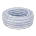 1-1/2 in. Dia x 25 ft. Clear Flexible PVC Suction and Discharge Hose with White Reinforced Helix