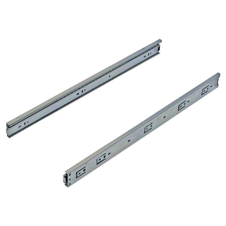14 in. Side Mount Over Extension Ball Bearing Drawer Slides (10-Pair)
