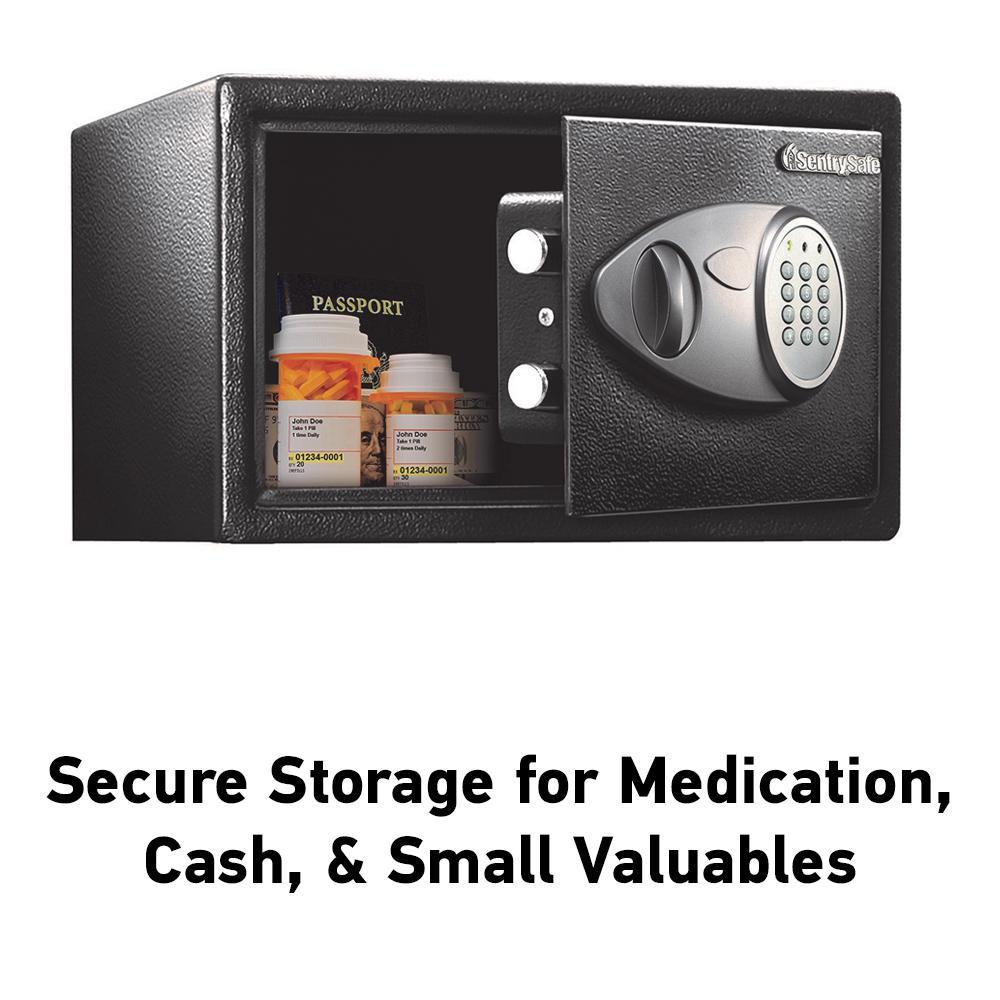 0.58 cu. ft. Security Safe with Electronic Lock and Override Key