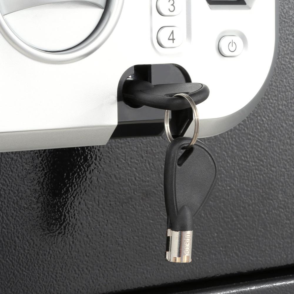 0.6 cu. ft. Fingerprint and Digital Lock Steel Safe