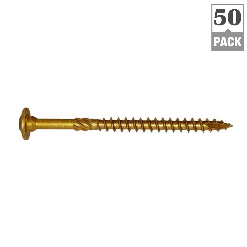 #10 x 3-1/8 in. Star Drive Washer Head RSS Structural Screws (50-Pack)