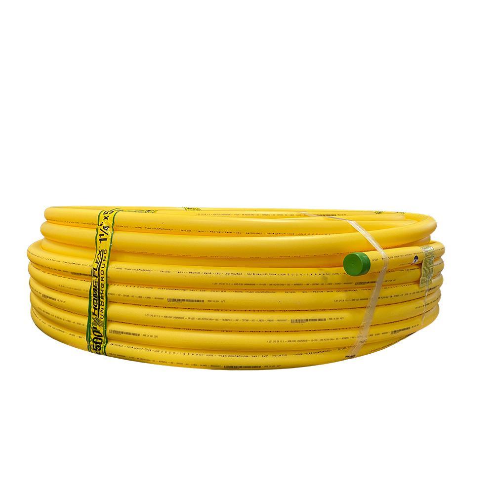 1-1/2 in. IPS x 100 ft. DR 11 Underground Yellow Polyethylene Gas Pipe