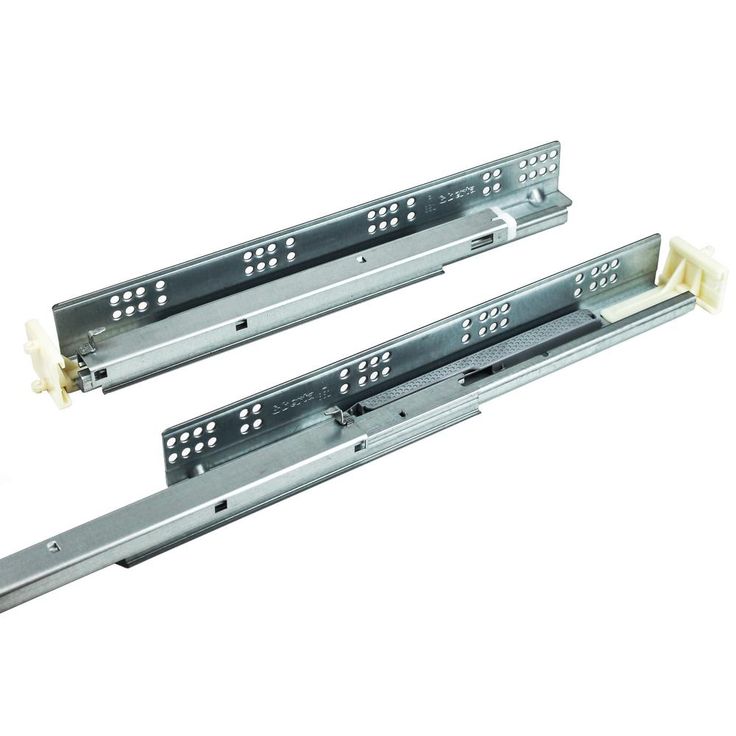 15 in. Soft Close Full Extension Under Mount Cabinet Drawer Slide 100 lbs. (5-Pairs)