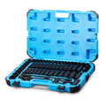 1/2 in. Drive SAE/Metric Master Impact Socket Set with Adapters and Extensions (61-Piece)