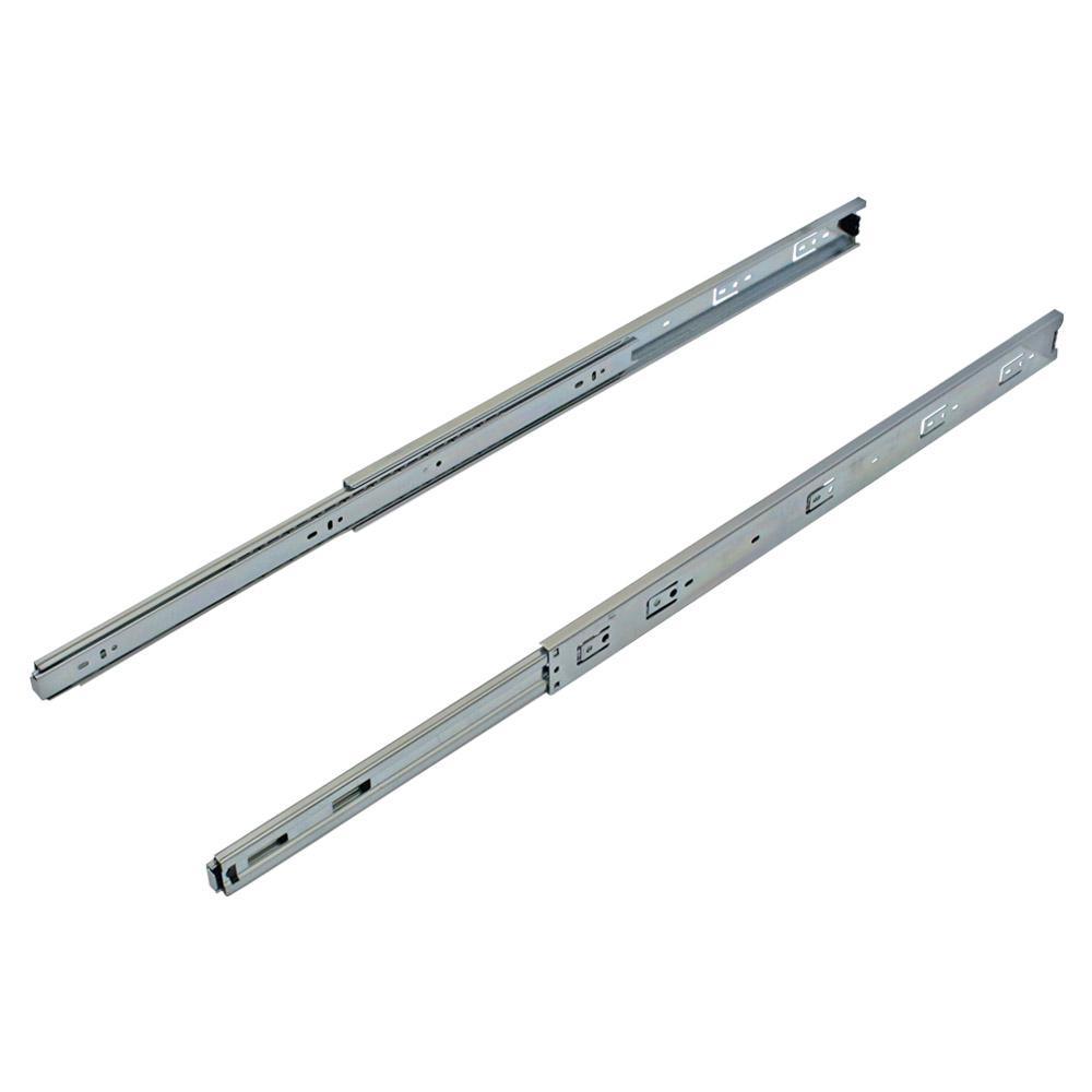 14 in. Side Mount Over Extension Ball Bearing Drawer Slides (15-Pair)
