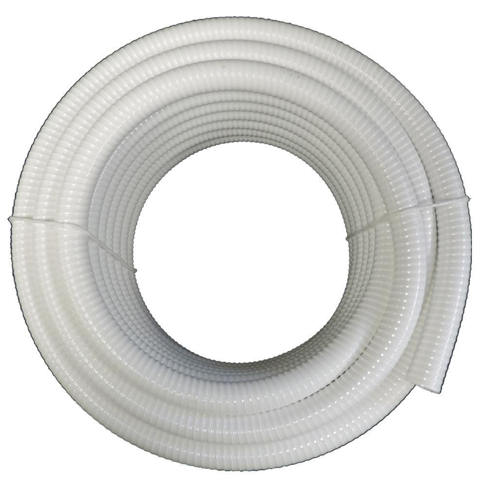 1-1/2 in. x 100 ft. PVC Schedule 40 White Ultra Flexible Pipe