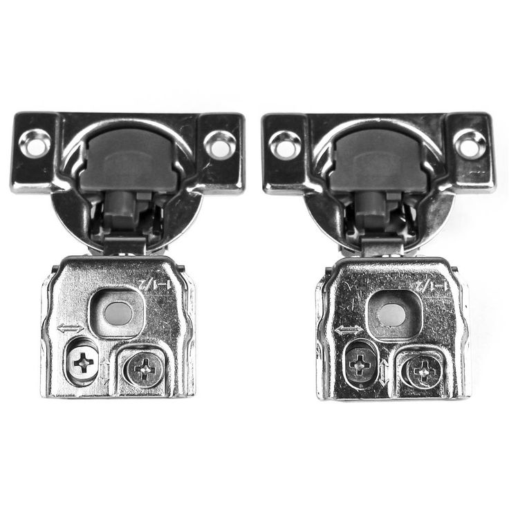 105-Degree 1-1/2 in. (35 mm) Overlay Soft Close Face Frame Cabinet Hinges with Installation Screws (30-Pairs)
