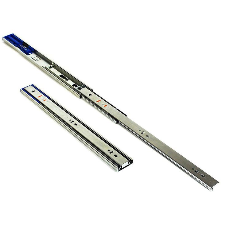 14 in. Soft Close Full Extension Side Mount Ball Bearing Drawer Slide with Installation Screws (10-Pair)