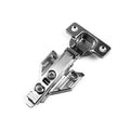 1/2 in. (35 mm) 90-Degree Overlay Soft Close Face Frame Cabinet Hinges with Installation Screws (30-Pair)