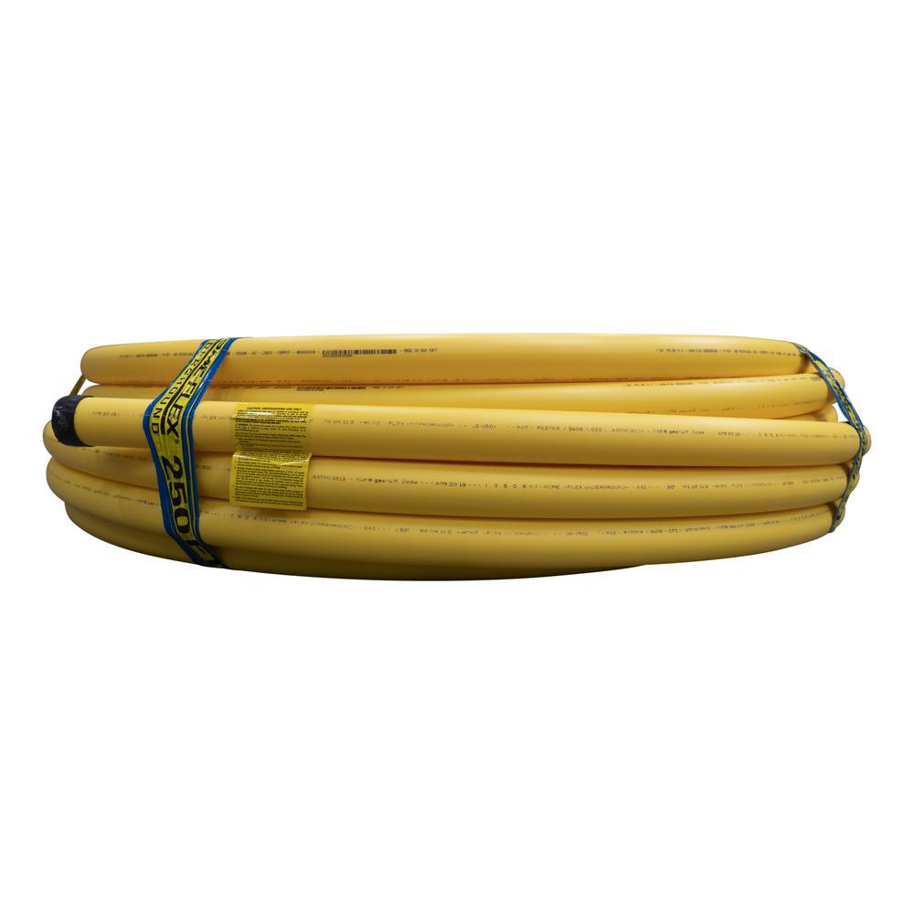 1-1/2 in. IPS x 500 ft. DR 11 Underground Yellow Polyethylene Gas Pipe