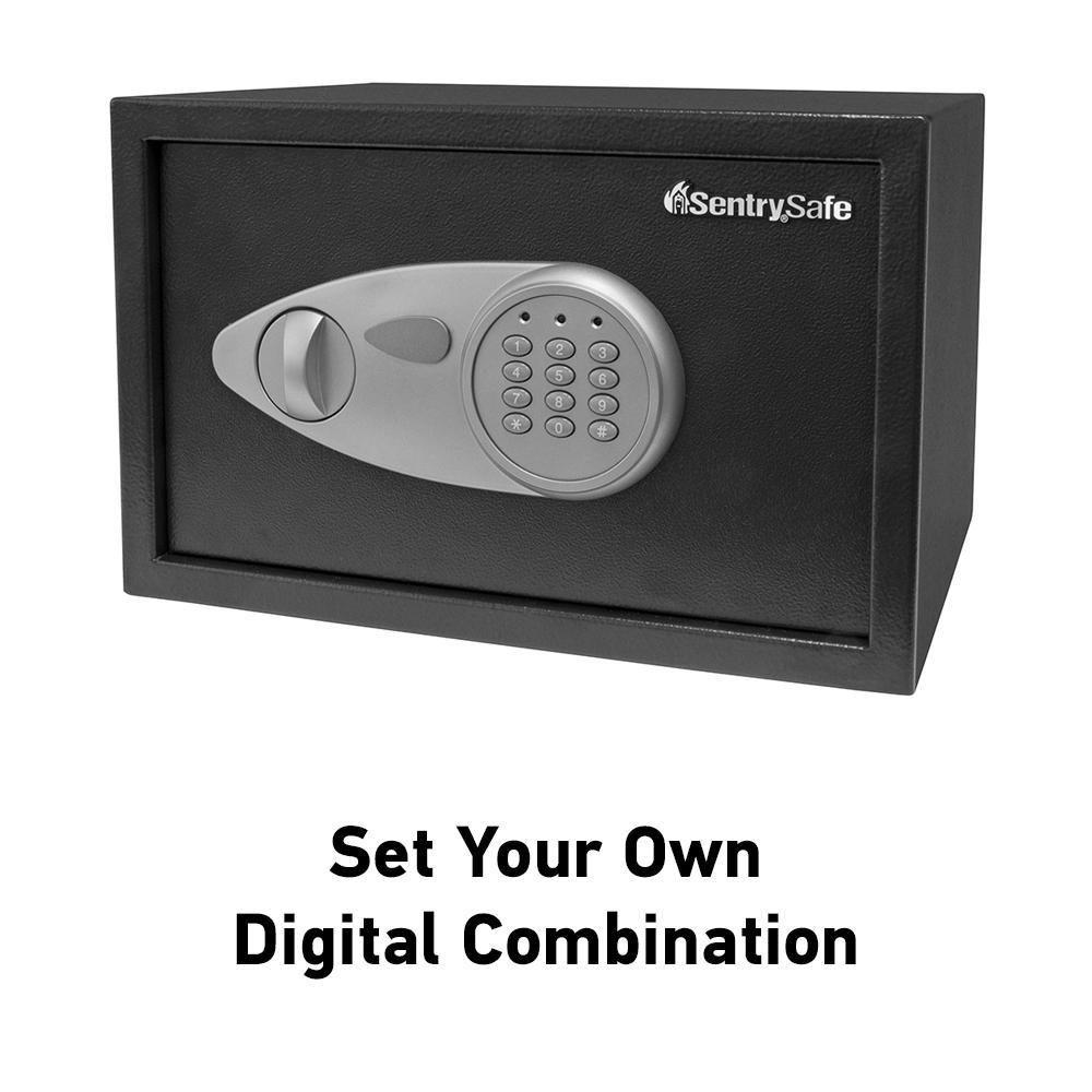 0.58 cu. ft. Security Safe with Electronic Lock and Override Key