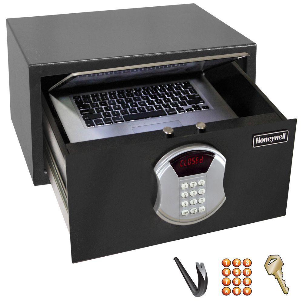 0.74 cu. ft. Low Profile Steel Pull Out Drawer Safe with LED Display and Digital Lock